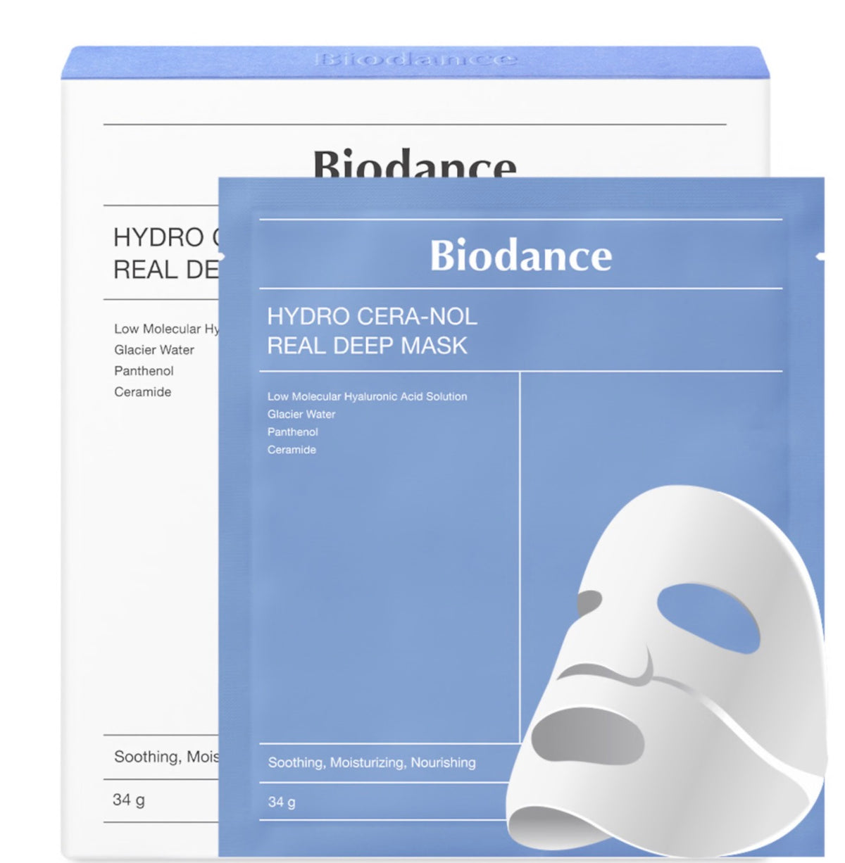 Biodance Hydro Cera-Nol Real Deep Mask 34g (4 sheets)