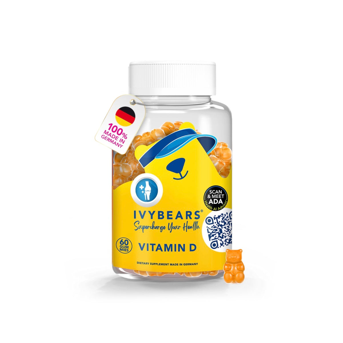 IVYBEARS VITAMIN D 60X