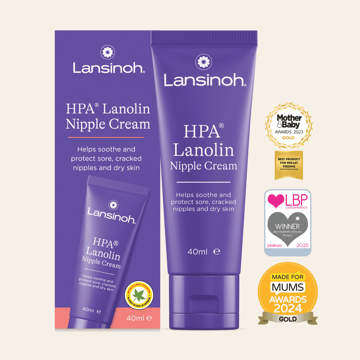 Lansinoh HPA Lanolin Nipple Cream 40ml