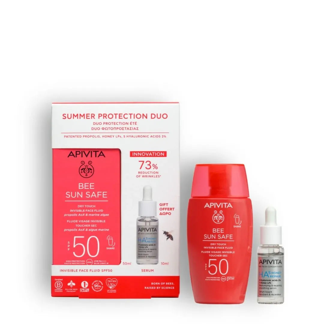 Apivita Bee Sun Safe Summer Protection Duo SPF50 Gift Set