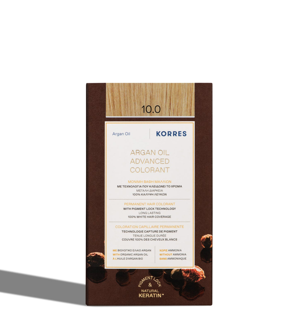KORRES Argan Oil Advanced Colorant 10.0 Platinum Blonde