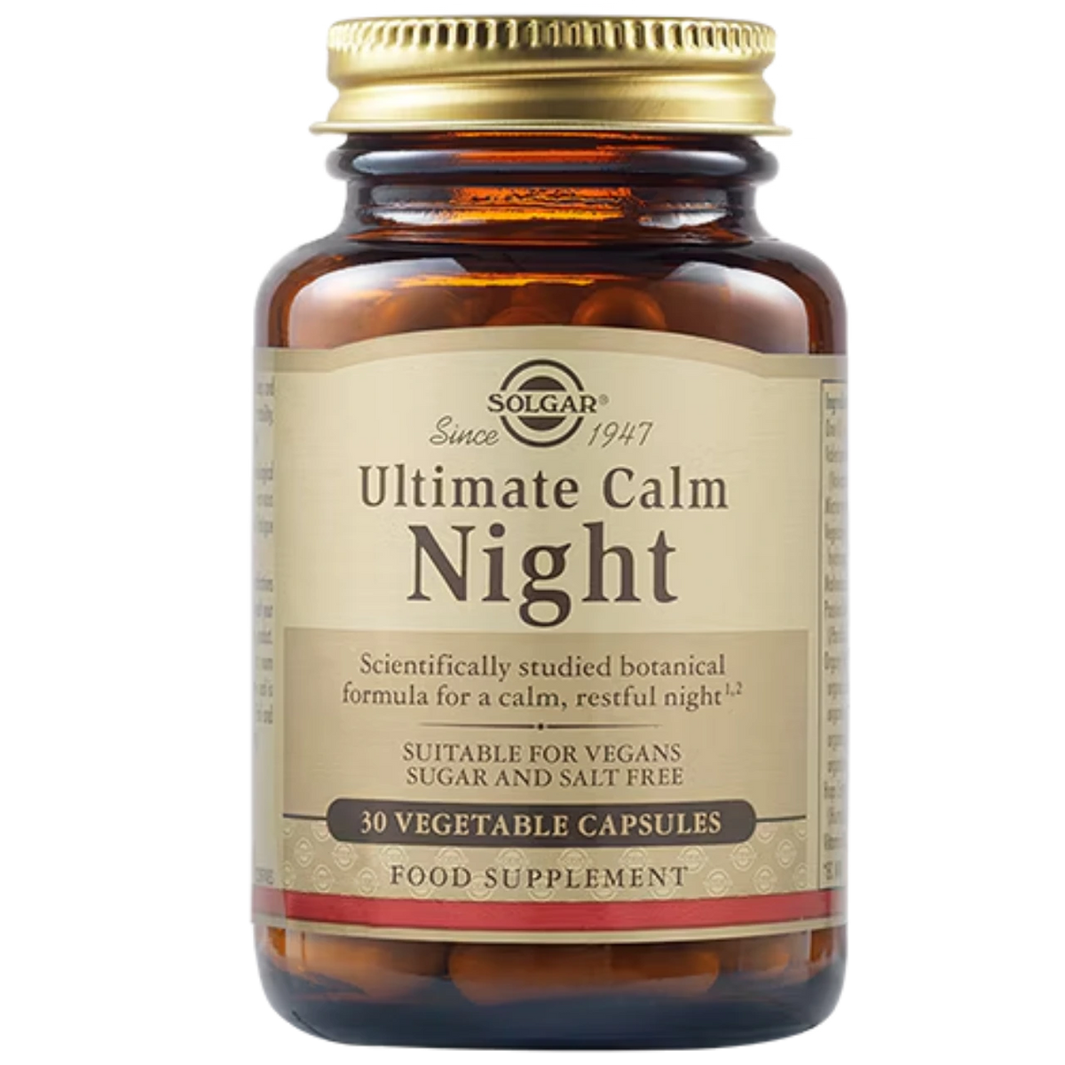 Solgar Ultimate Calm Night - Promotes relaxation and better sleep quality.