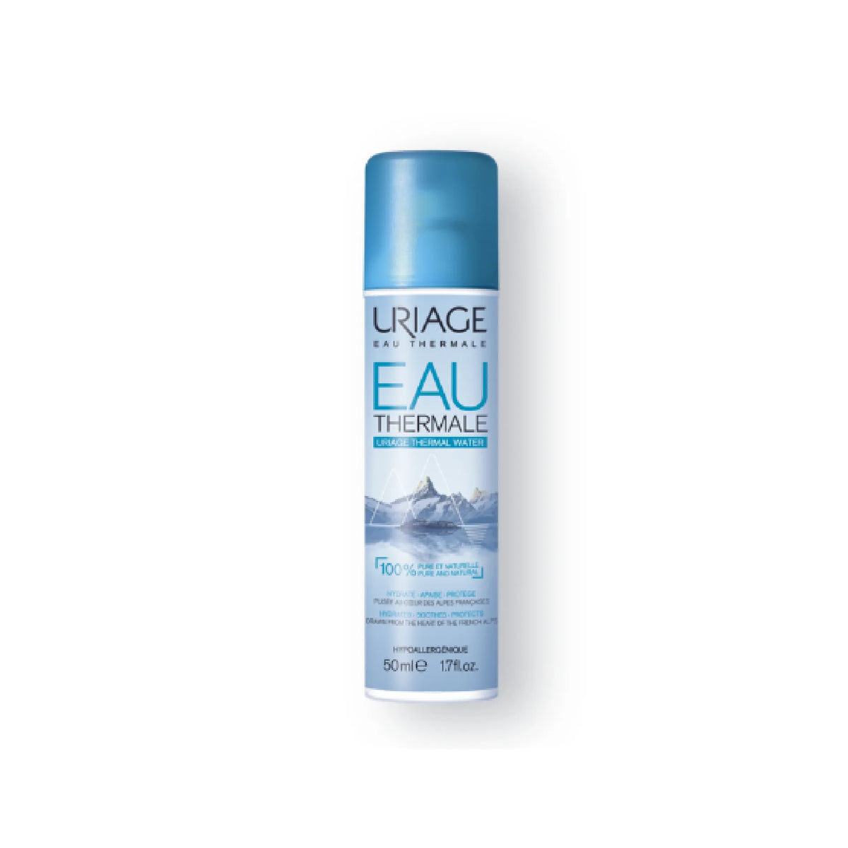 Uriage Thermale Water for soothing hydration and skin protection.