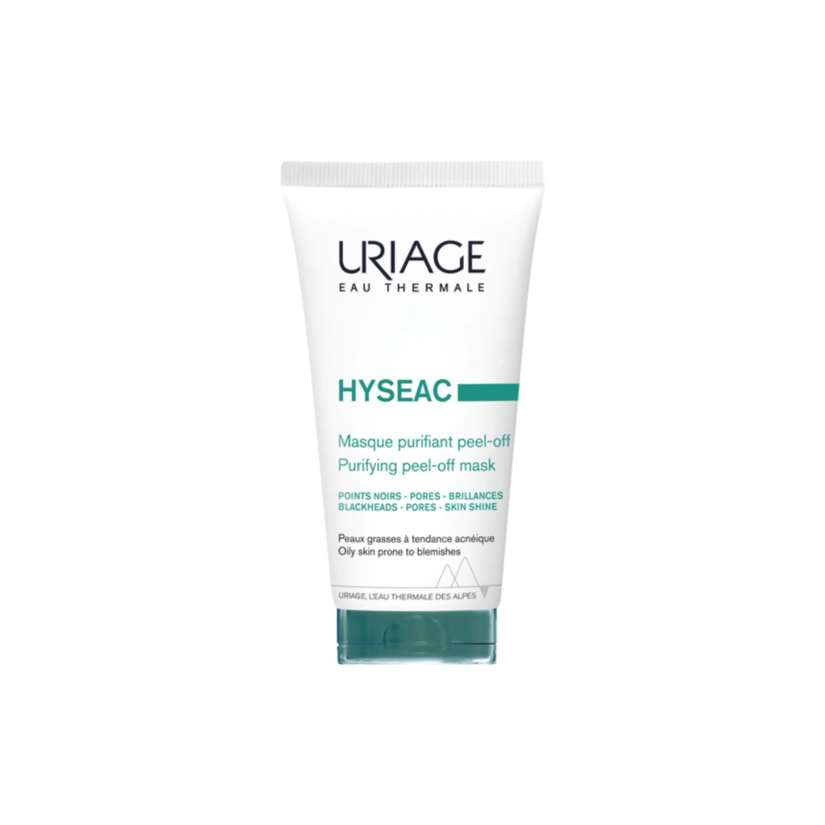 Uriage Hyséac Purifying Peel-Off Mask for deep cleansing oily skin.