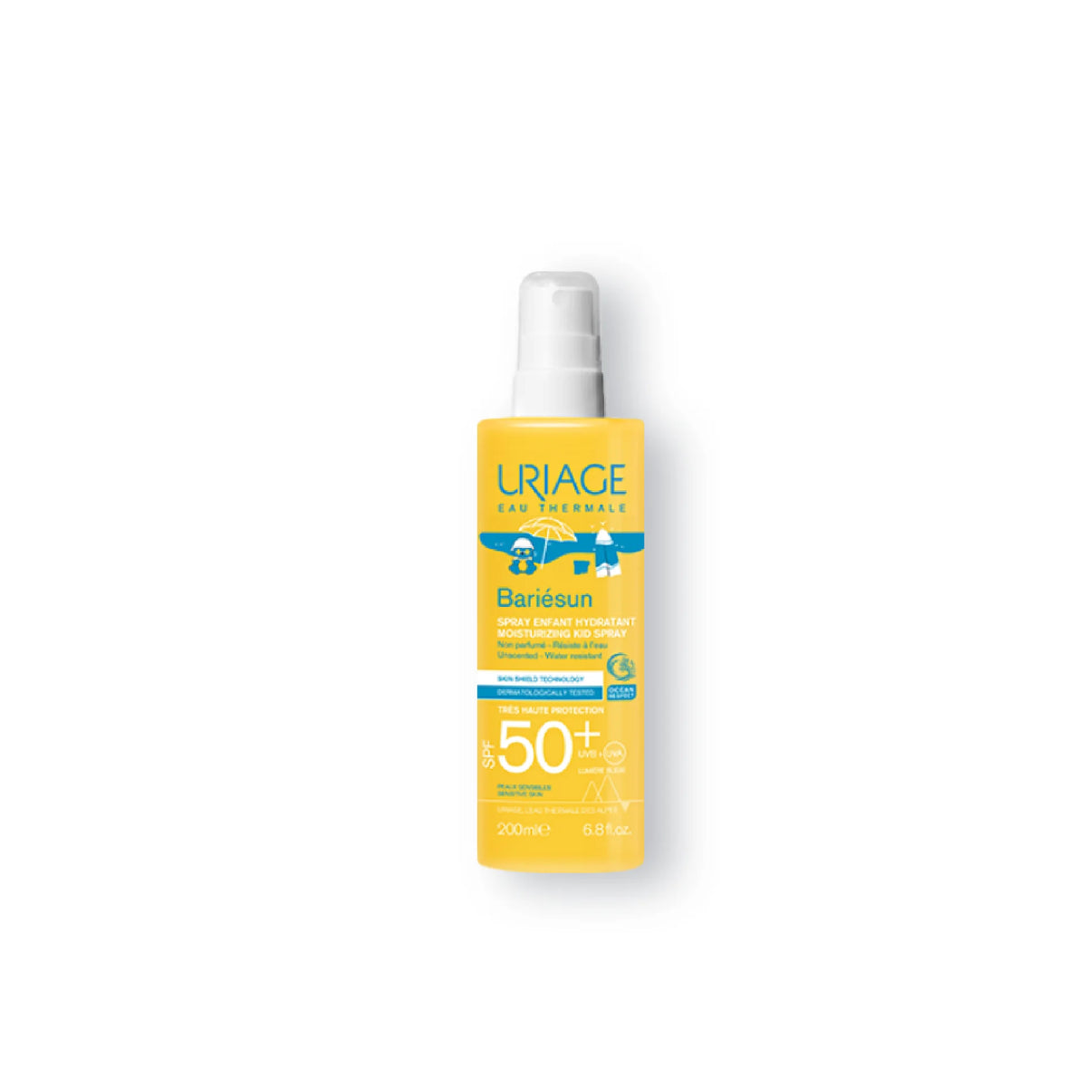 Uriage Bariesun Children’s Spray SPF50+ for kids' sun protection.