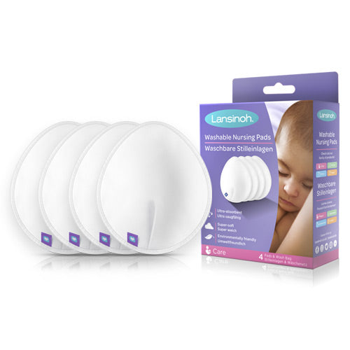Lansinoh Washable Breast Pads 4 pieces
