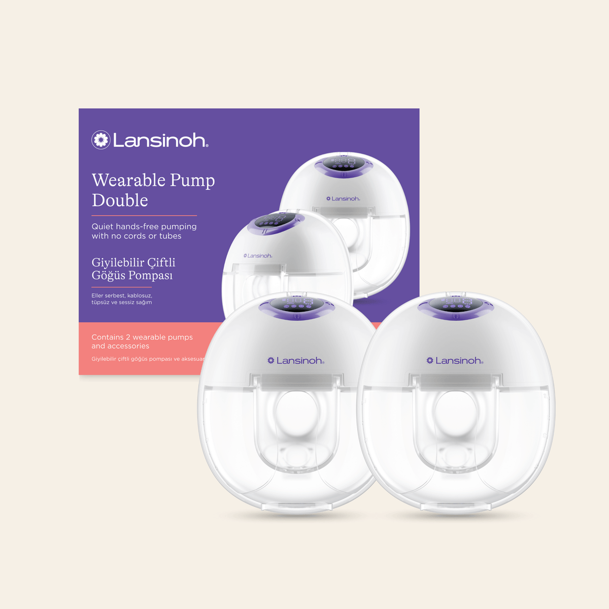 Lansinoh Double Wearable Pump
