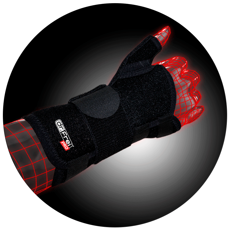 STABILIZING WRIST BRACE ADJUSTABLE: Left hand