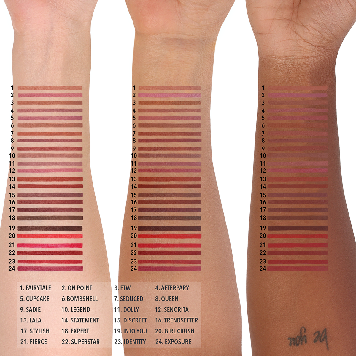 Lip Appeal Waterproof Liner (009, Sadie)