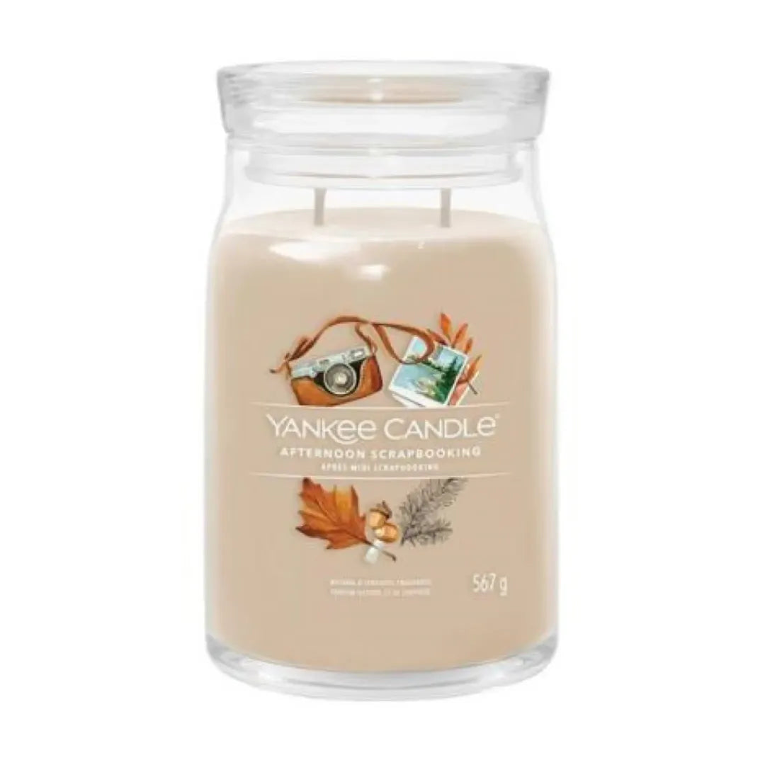 Yankee Candle Signature Large Jar Afternoon Scrapbooking