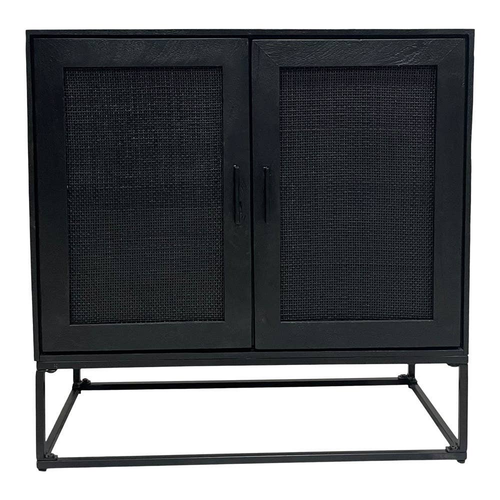 Emily 2-door black sideboard