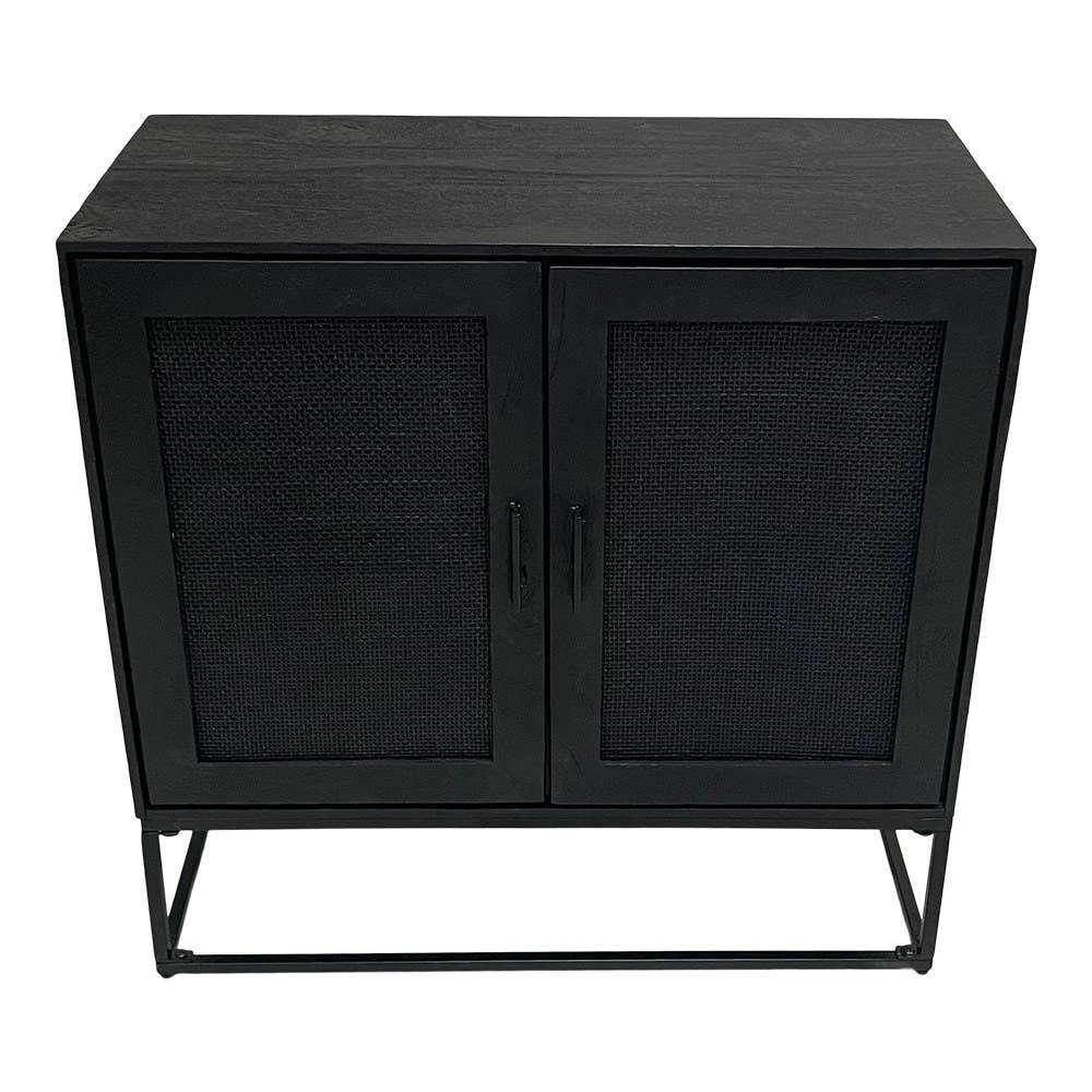 Emily 2-door black sideboard