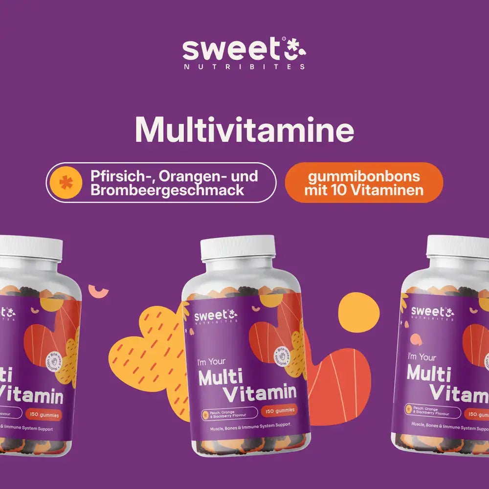 Sweet Nutribites | Multivitamins – Gummies with 10 Vitamins