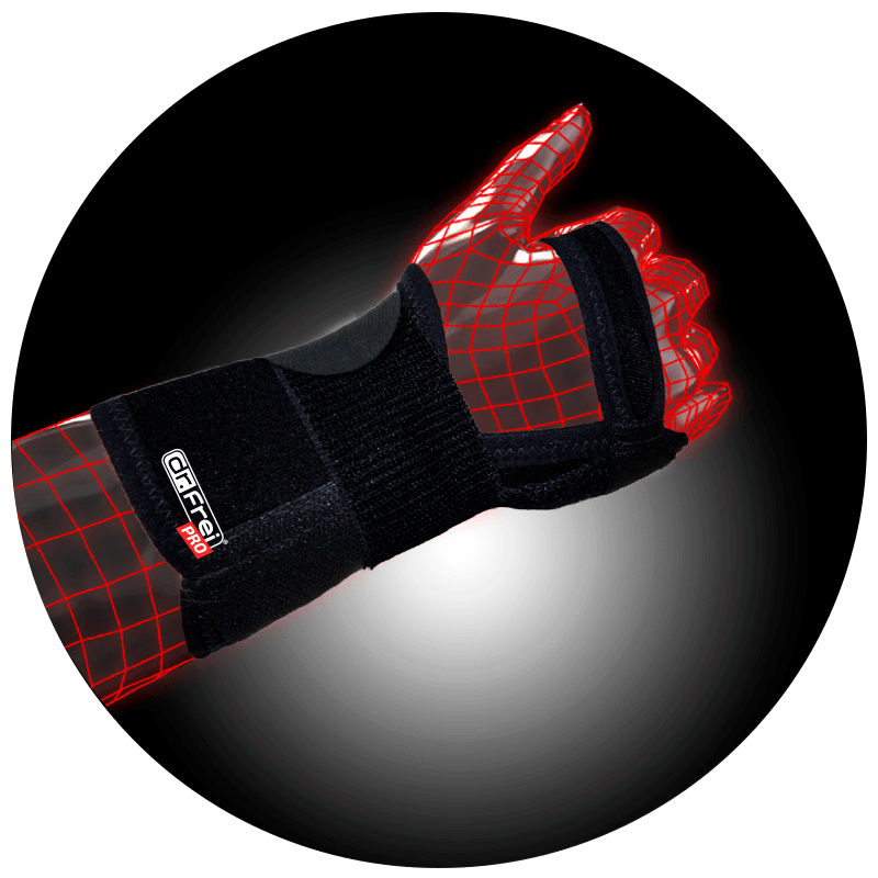 STABILIZING WRIST BRACE ADJUSTABLE: Right hand