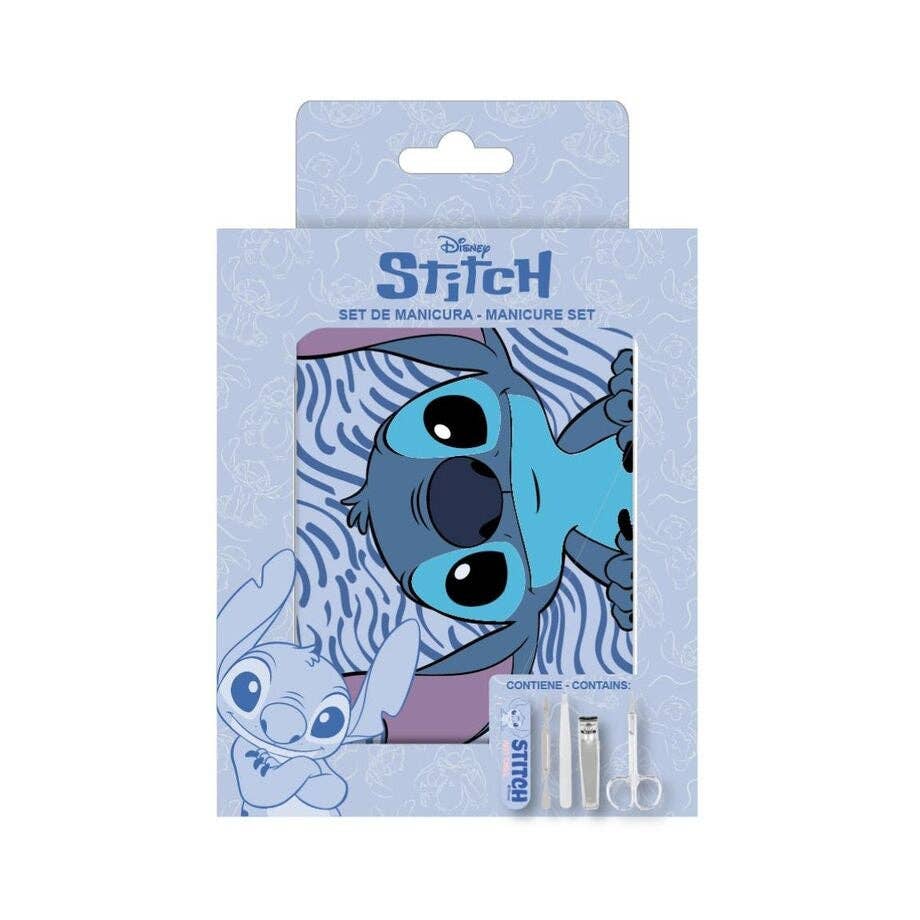 Stitch Manicure Set with Nail Clippers, Files, and Cuticle Tools