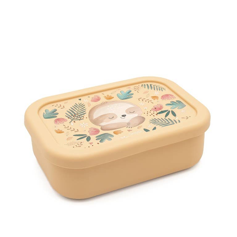LFGB Silicone Lunch Box - Gnawy The Sloth