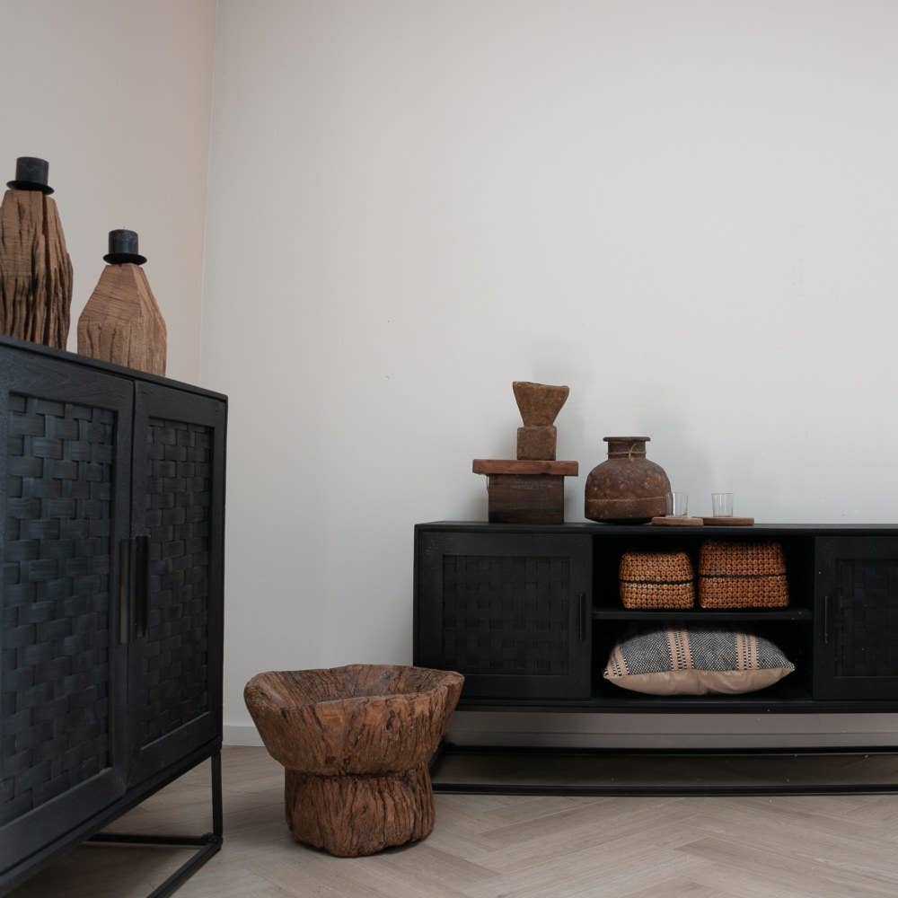 Maeve black sideboard 2 doors