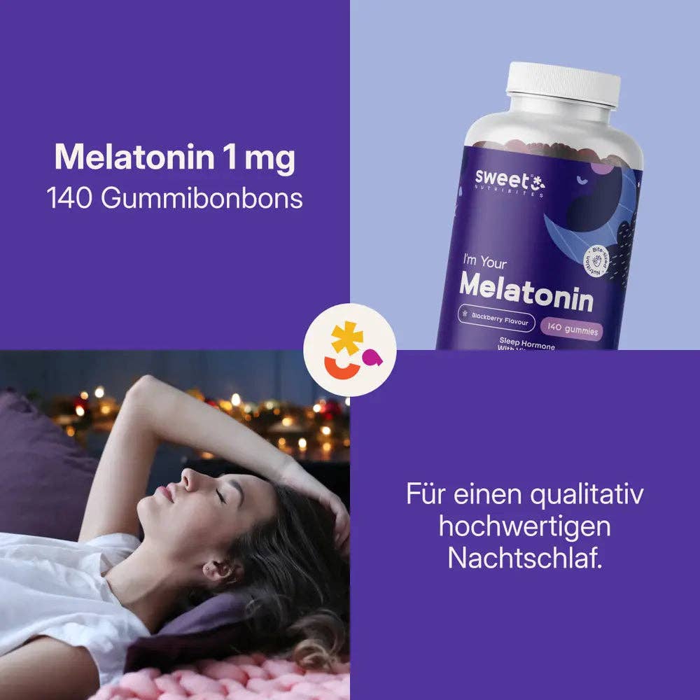 Sweet Nutribites | Melatonin 1 mg – gummy candies