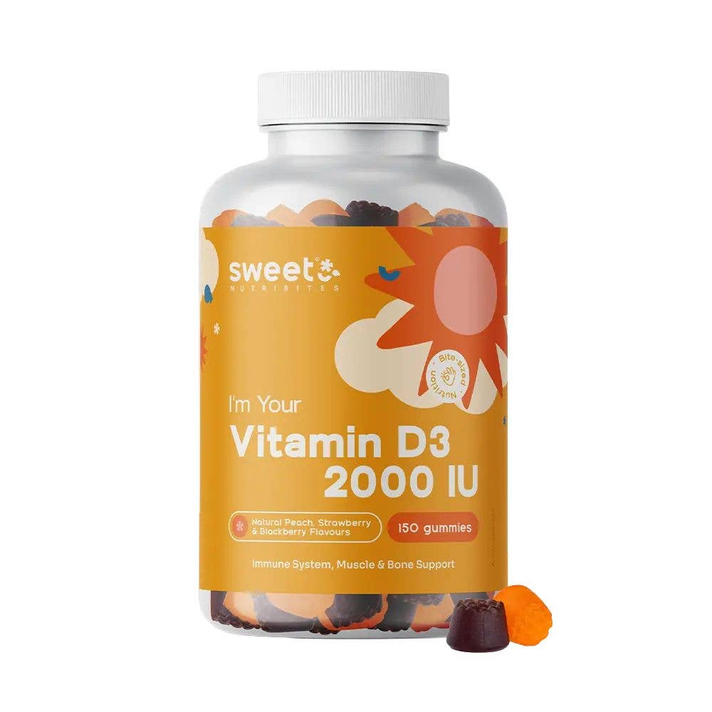 Sweet Nutribites | Vitamin D3 2000 IU - 150 gummy candies