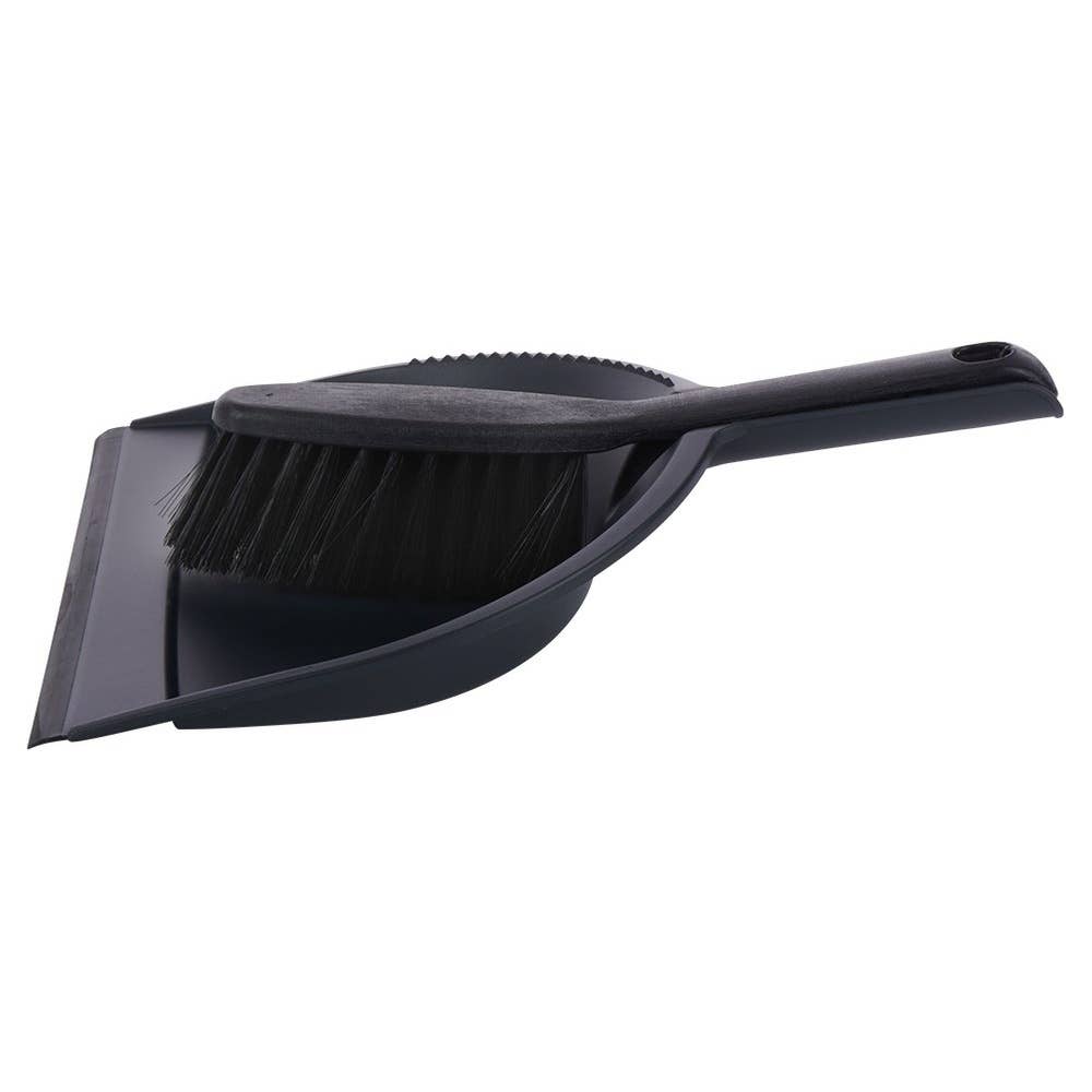Dustpan and Brush Set Black 779063