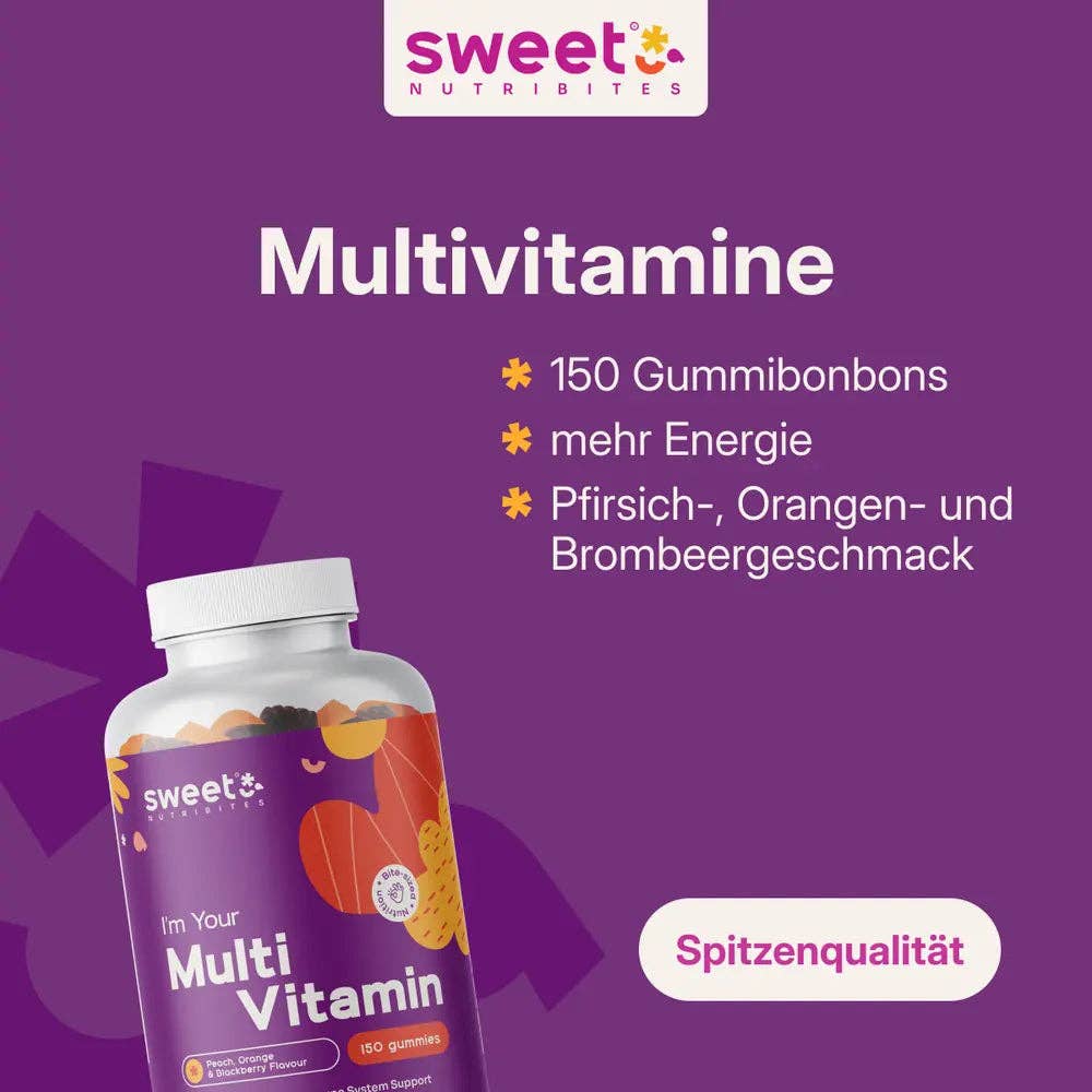 Sweet Nutribites | Multivitamins – Gummies with 10 Vitamins