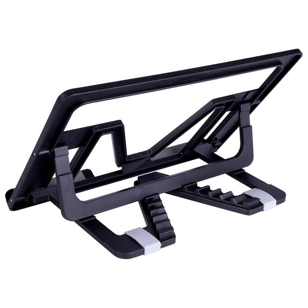 Tablet Stand Black Adjustable 25x18x2 cm 229076