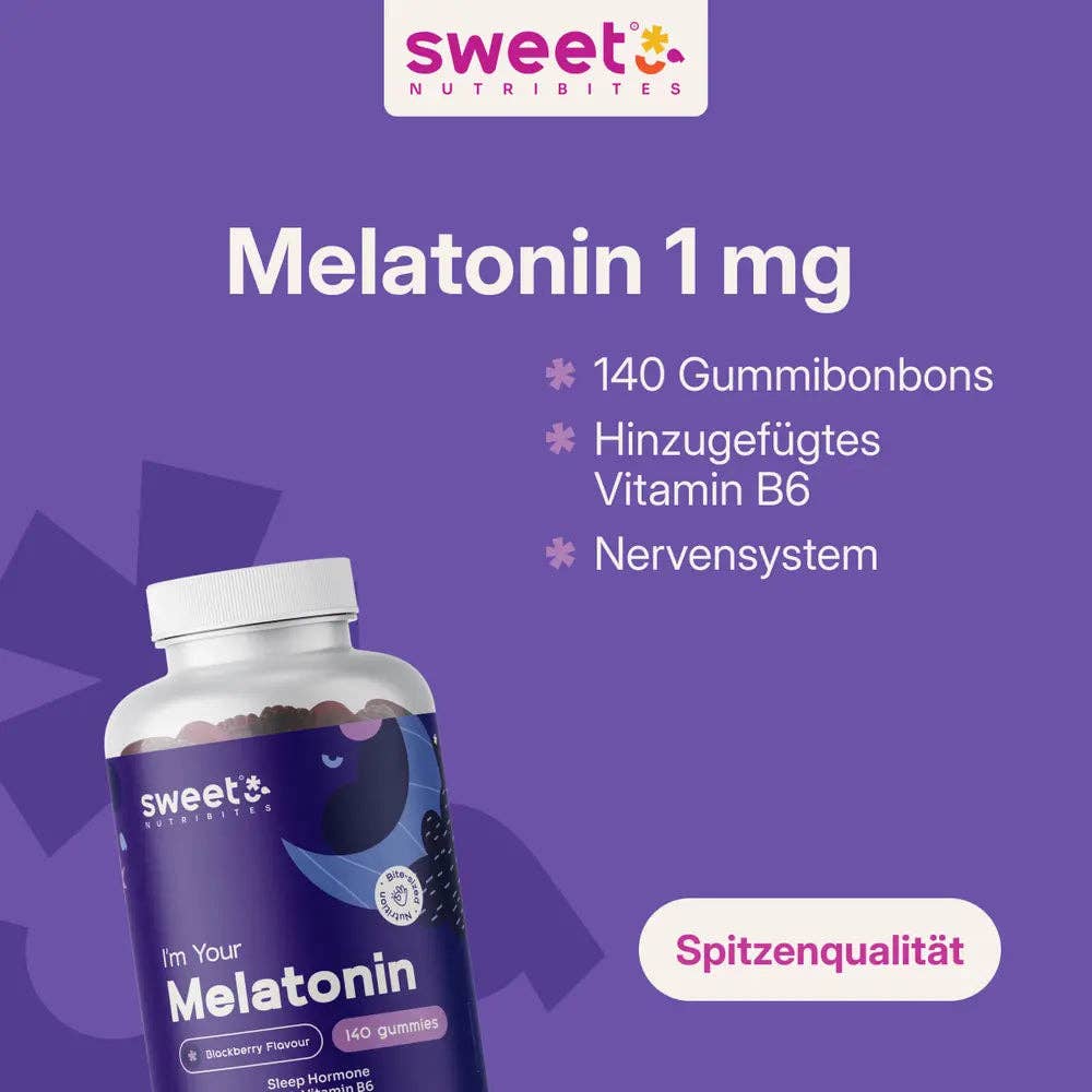 Sweet Nutribites | Melatonin 1 mg – gummy candies
