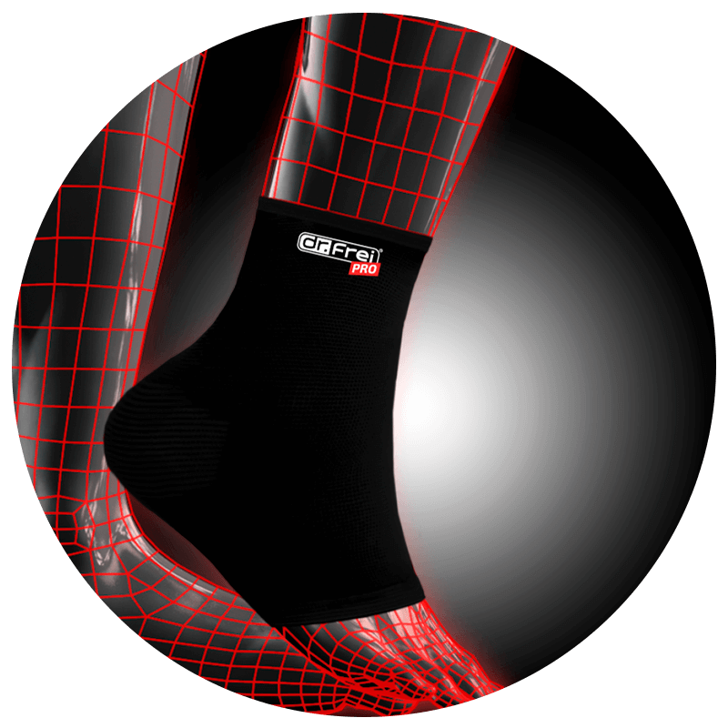 ANKLE SUPPORT ELASTIC: S