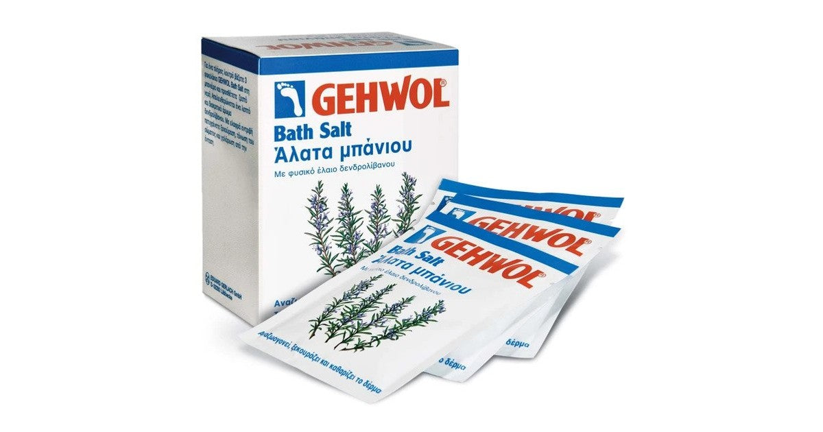 Gehwol Rosmarin Bath Salts Sachets 10X25g