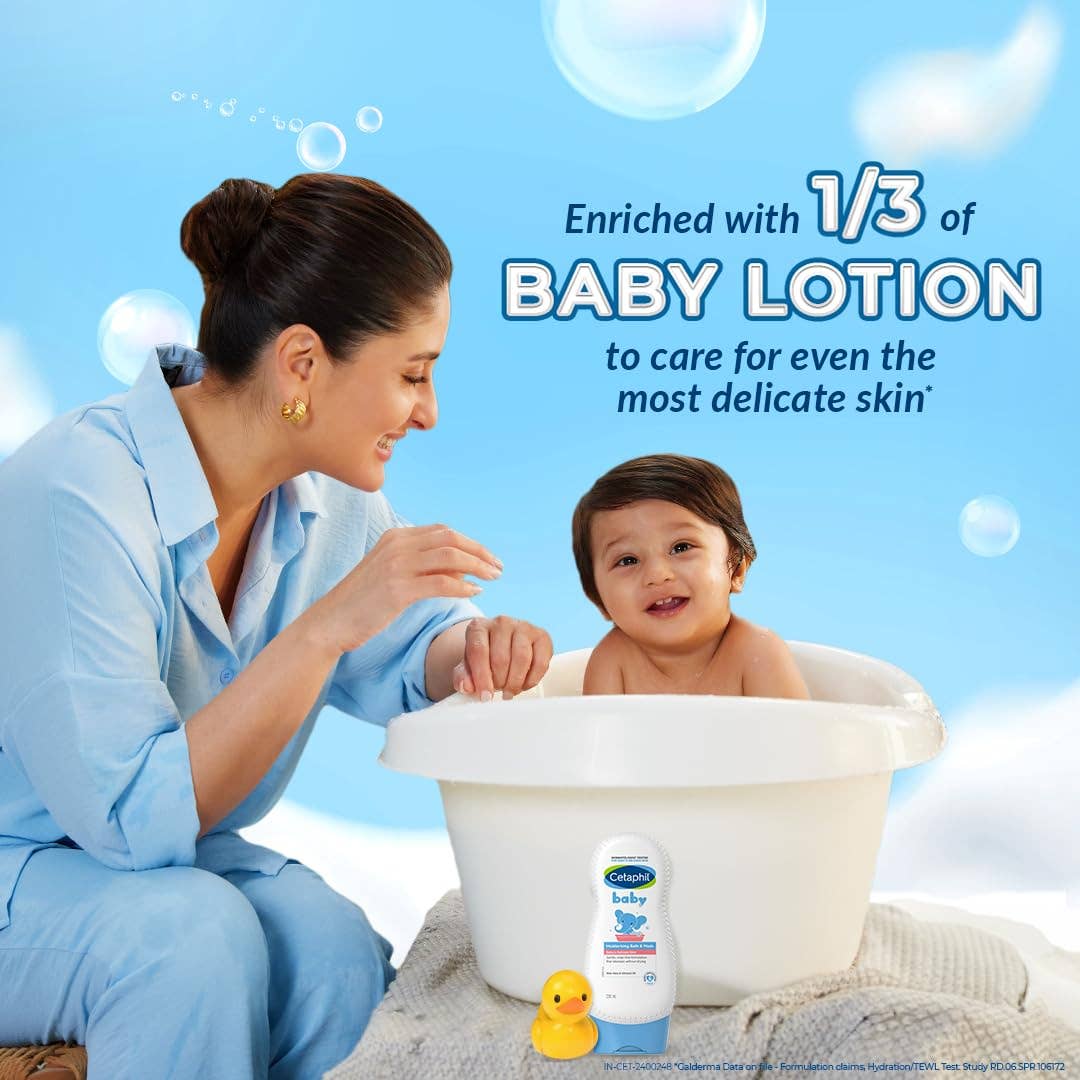 Cetaphil Baby Moisturising Bath & Wash, 230 ml