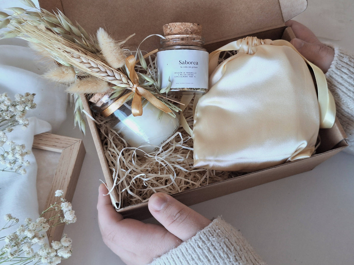 Soy candle gift pack "You deserve what you dream of..": English