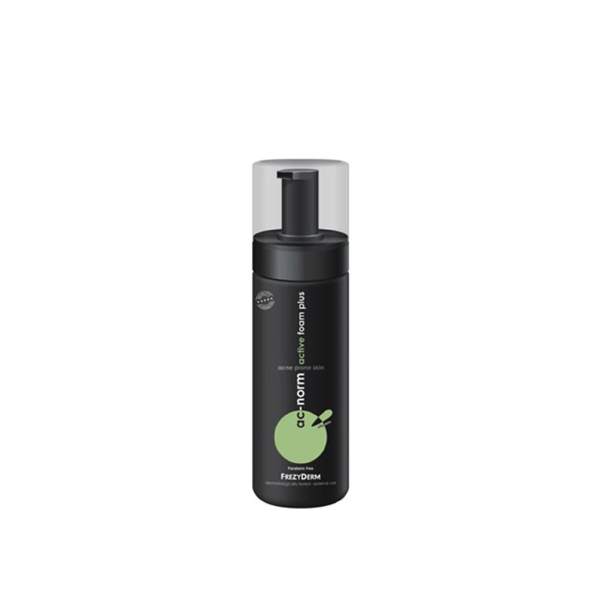 Frezyderm Ac-Norm Active Foam Plus cleansing foam for oily, acne-prone skin.