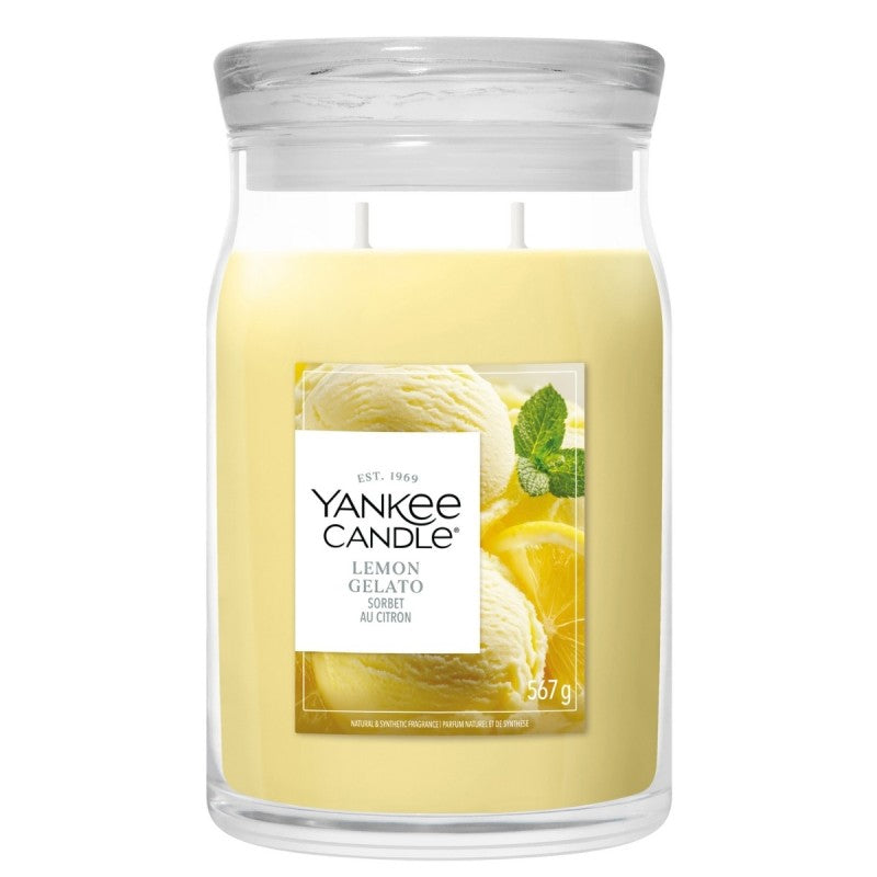 Yankee Candle Signature Large Jar Lemon Gelato