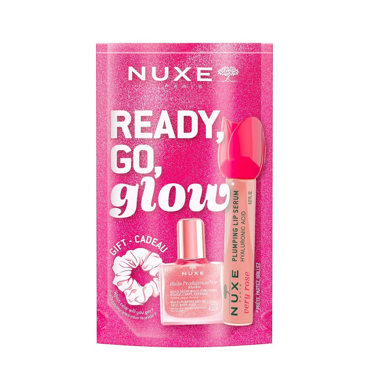 NUXE Glow Kit Very Rose Lip Serum