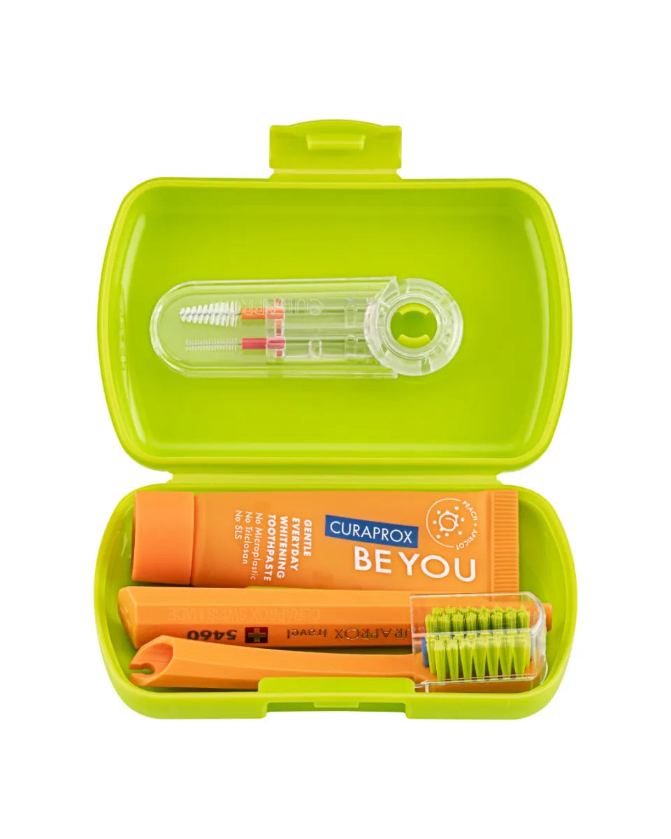 Curaprox Travel Set Ortho Green
