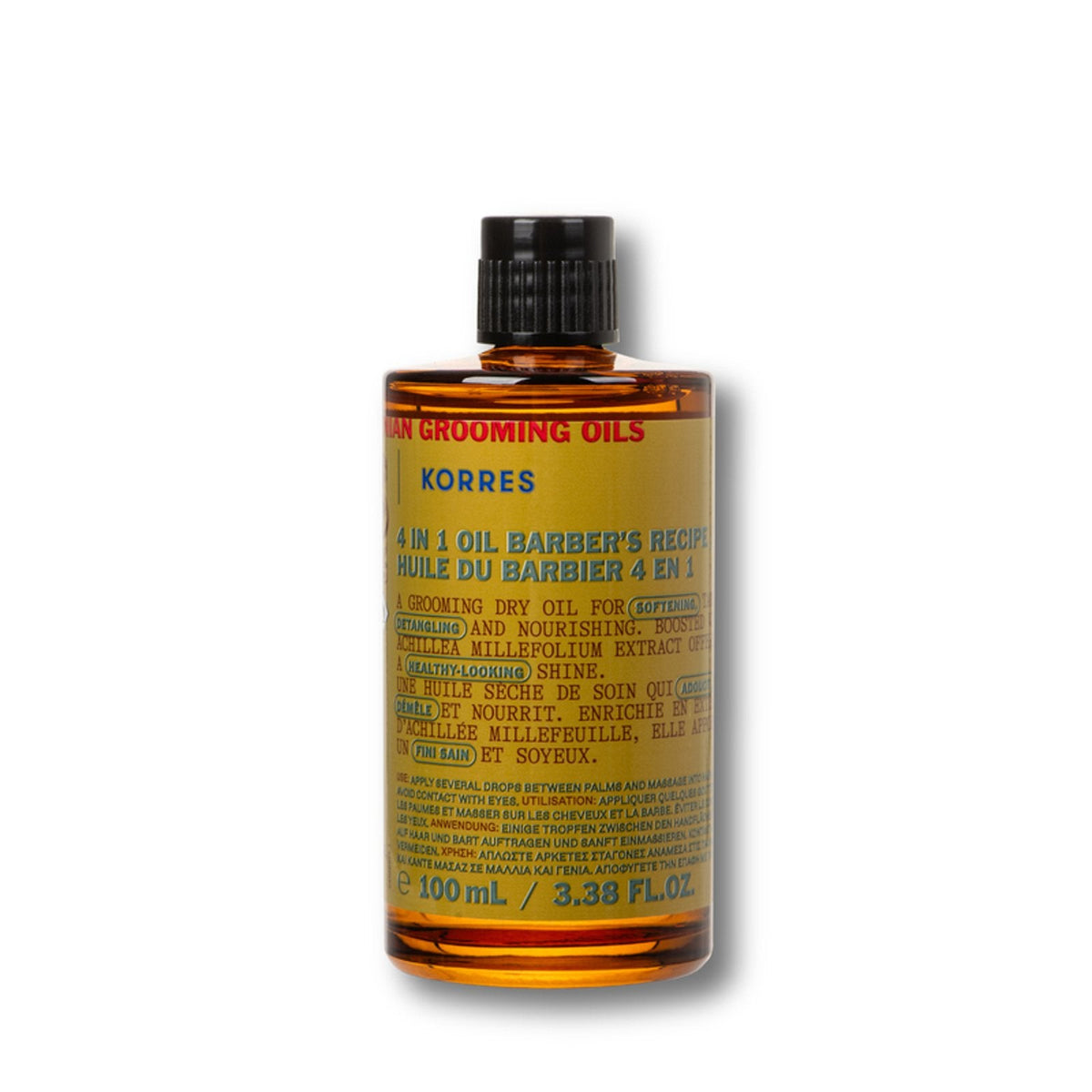 KORRES Athenian Grooming 4 in 1 Oil Barber's Recipe 100ml