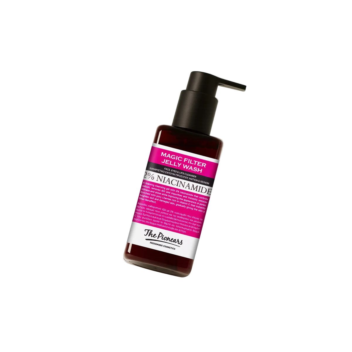 The Pionears Magic Filter Jelly Wash foaming gel cleanser 200ml