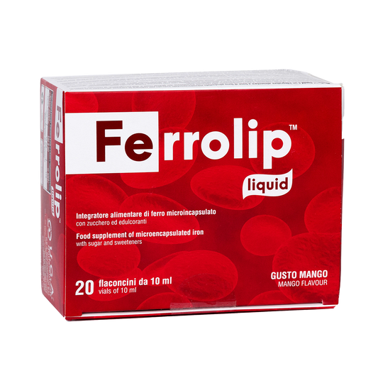 Ferrolip Liquid – 20 x 10ml Vials