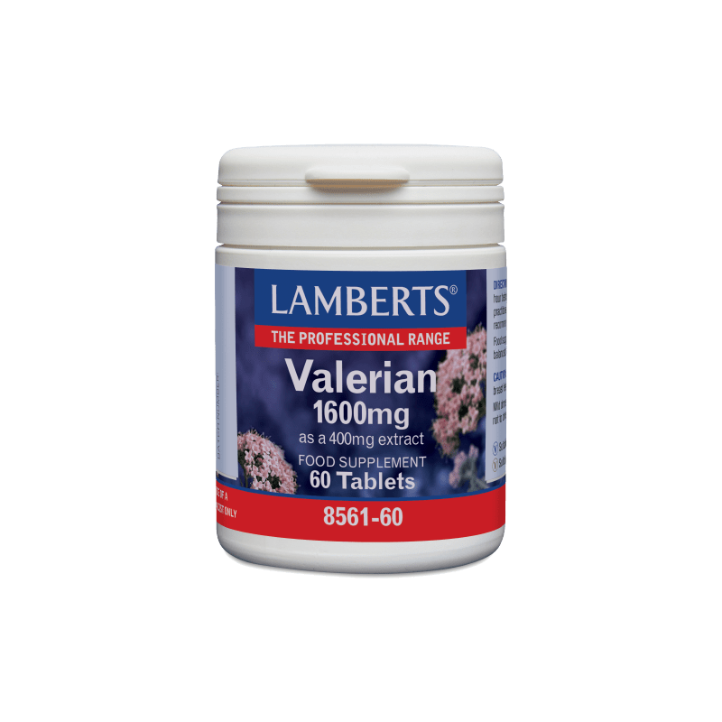 Lamberts Valerian 1600mg - Natural relaxation and sleep support.