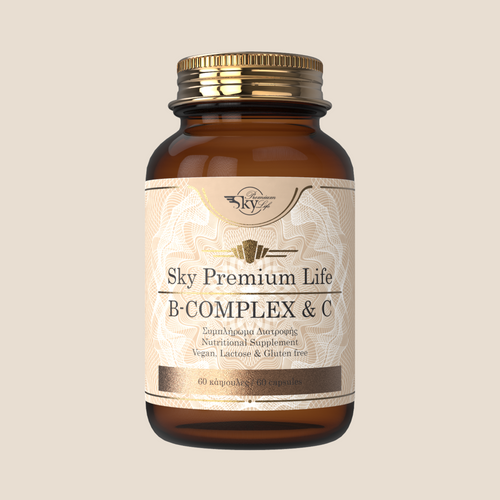 Sky Premium Life B-Complex & Vitamin C 60 Capsules