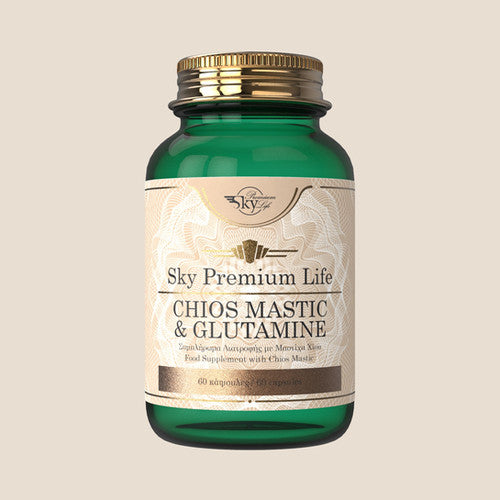 Sky Premium Life Mastiha & Glutamine 60 Capsules