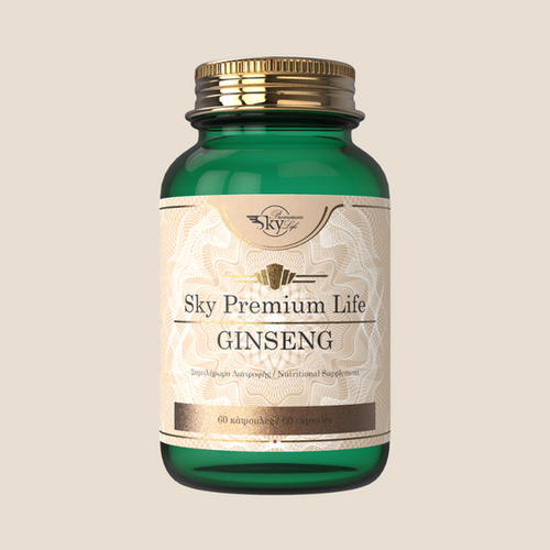 Sky Premium Life Ginseng Extract 120mg 60 Capsules