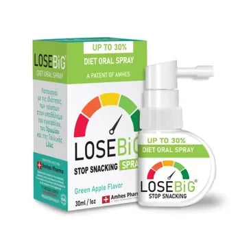 Losebig Diet Oral Spray 30ml-green Apple 1+1 Free (2 × 30ml)