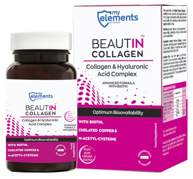 My Elements Beautin Collagen + Biotin 30 Capsules