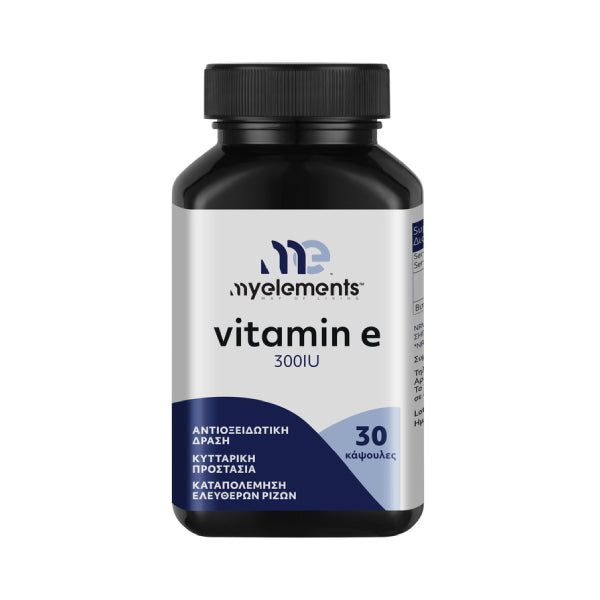 My Elements Vitamin E 300 IU 30 Capsules