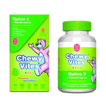 Chewy Vites Kids Omega 3 + Multivit 60 Pieces