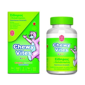 Chewyvites Kids Iron + Multivitamin 60 Pieces